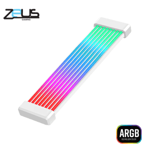 محول Zeus ZX-Series ARGB تمديد أبيض