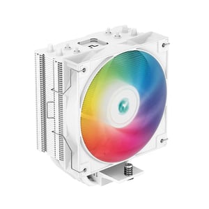 مبرد DeepCool AG400 مبرد هوائي 120mm ARGB أبيض 220W TDP