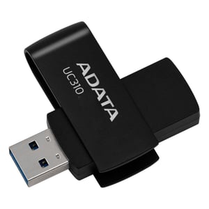 فلاش ADATA UC310 64GB USB 3.2 Gen1 Capless Swivel أبيض