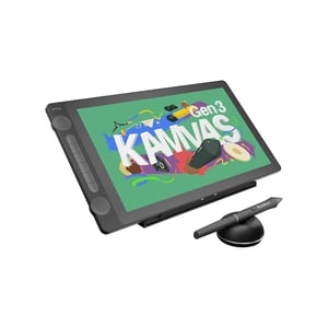 اكسسوار Huion Kamvas 16 Gen 3 15.8 انج 2.5K QHD سلكي أسود