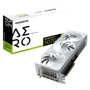 كارت شاشة Gigabyte AERO GeForce RTX 5070 Ti 16GB GDDR7 OC Edition