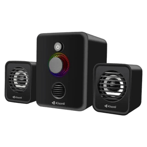 Kisonli U3000 2.1 Multimedia Speakers Black
