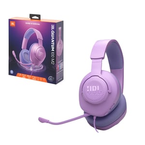 سماعات JBL Quantum 100M2 سلكي مع مايكروفون بنفسجي