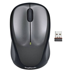 ماوس Logitech M235 1600 DPI لاسلكي أسود