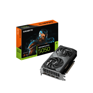كارت شاشة Gigabyte GeForce RTX 5050 8GB GDDR6 Windforce OC Edition