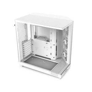 كيس NZXT H6 Flow Mid-Tower ATX أبيض