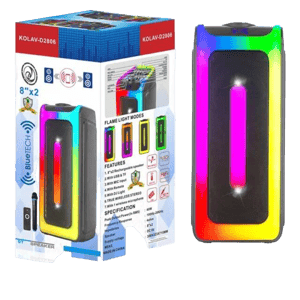 Ailiang Kolav D2806 Speaker (2 x 8") Mic & Remote RGB