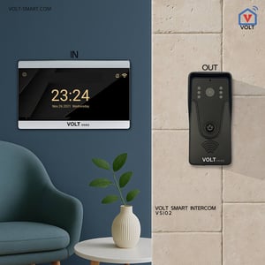 VSIO2 Smart Wi-Fi Video Doorbell with Remote Lock Control