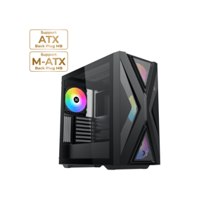 كيس XIGMATEK Hyperion Mid-Tower Black