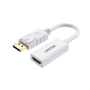 محول UNITEK DisplayPort إلى HDMI 1.4 4K 30Hz أبيض