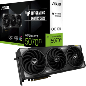 كارت شاشة ASUS TUF Gaming GeForce RTX 5070 Ti 16GB GDDR7 OC Edition