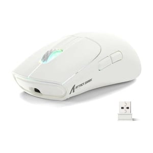 Attack Shark X5 Gaming Mouse 4000 DPI Wireless RGB White