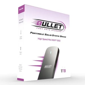 Bullet 1TB Portable SSD USB-C External SSD
