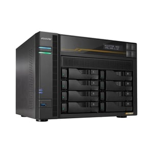 Asustor Lockerstor 8 Gen3 AS6808T NAS 8-Bay AMD Ryzen Embedded V3C14 16GB