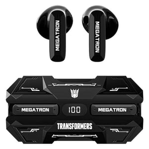 سماعات Transformers TF-T51 TWS بلوتوث 60H IPX5 أسود