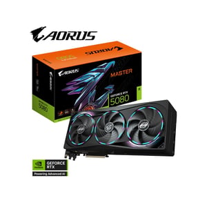Gigabyte Aorus GeForce RTX 5080 16GB GDDR7 Master Edition