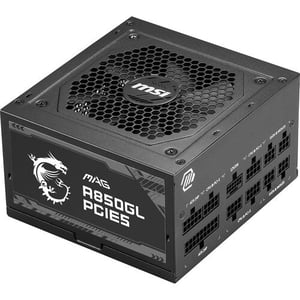 باور سبلاي MSI MAG A850GL 850W 80+ Gold Non-Modular