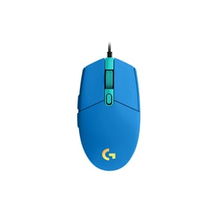 ماوس Logitech G203 8000 DPI سلكي RGB أزرق