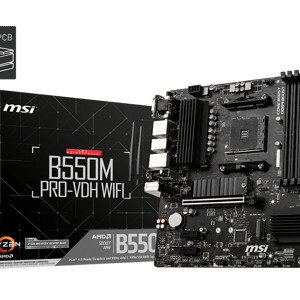 MSI B550M PRO-VDH WIFI AM4 Micro-ATX DDR4 Motherboard