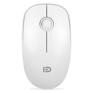 Fude V8 Office Mouse 1600 DPI Wireless White
