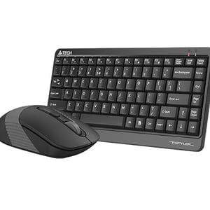 كيت كيبورد وماوس A4Tech FG1110 لاسلكي رمادي