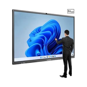 شاشة Luminex 86 انج 4K UHD 3840x2160 60Hz IPS تفاعلي