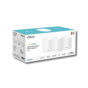 راوتر TP-Link Deco X10 WiFi 6 AX1500 Dual-Band Mesh 3-Pack