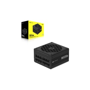 باور سبلاي Corsair RM1200E 1200W 80+ Gold بالكامل أسود