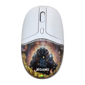 Jeqang JW-D237 Gaming Mouse 1600 DPI Wireless RGB White