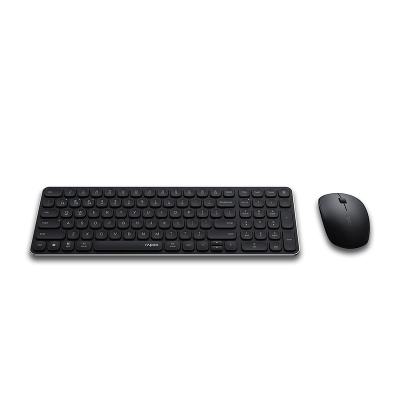 Rapoo 9320M Multi-Mode Wireless Keyboard & Mouse Combo Dark Grey - 2
