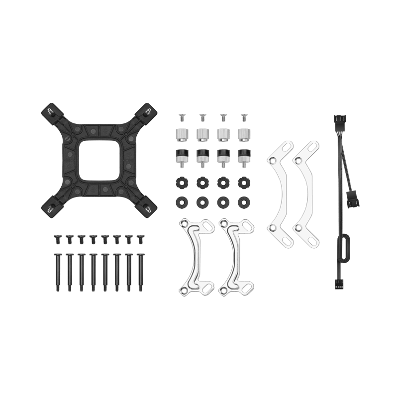 DeepCool LE500 240mm AIO Liquid CPU Cooler - 8