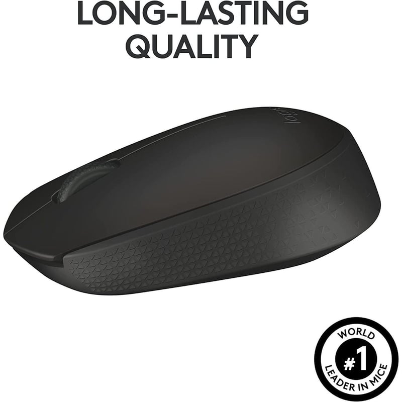 ماوس Logitech M171 1000 DPI لاسلكي وردي - 42