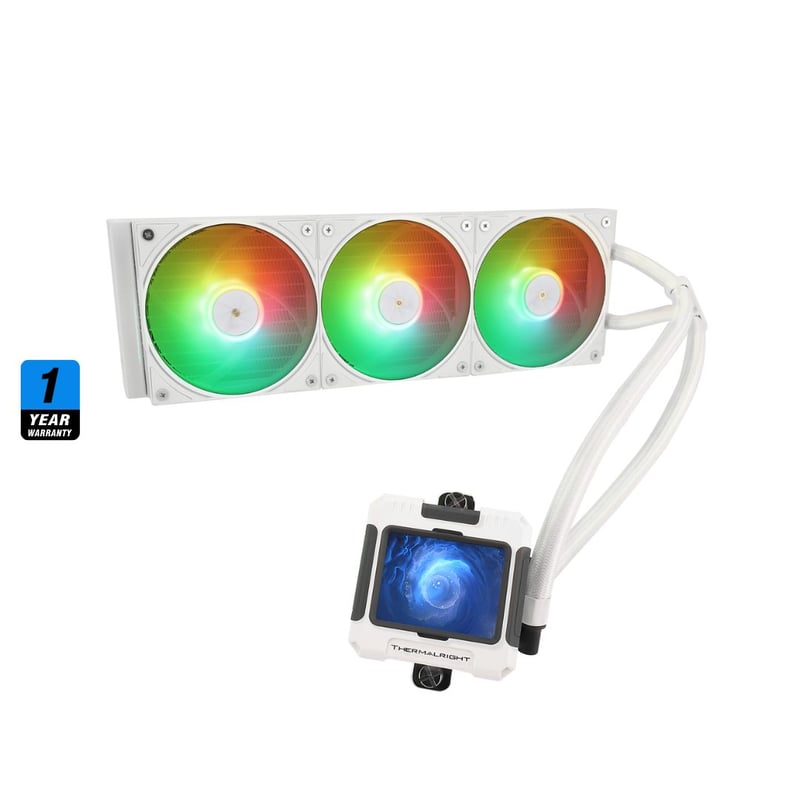 مبرد Thermalright Frozen Warframe 360mm AIO سائل أبيض ARGB - 6