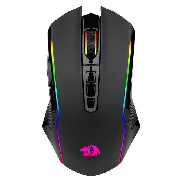 ماوس Redragon Nix M914 12000 DPI لاسلكي RGB أسود - 1