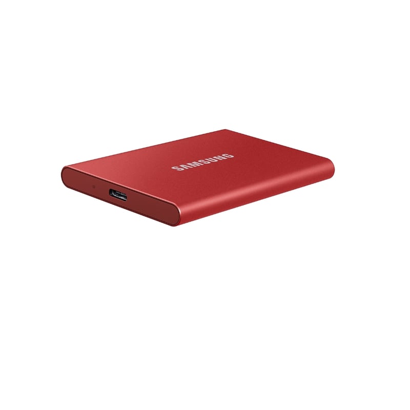 هارد خارجي Samsung T7 500GB USB 3.2 أحمر - 3