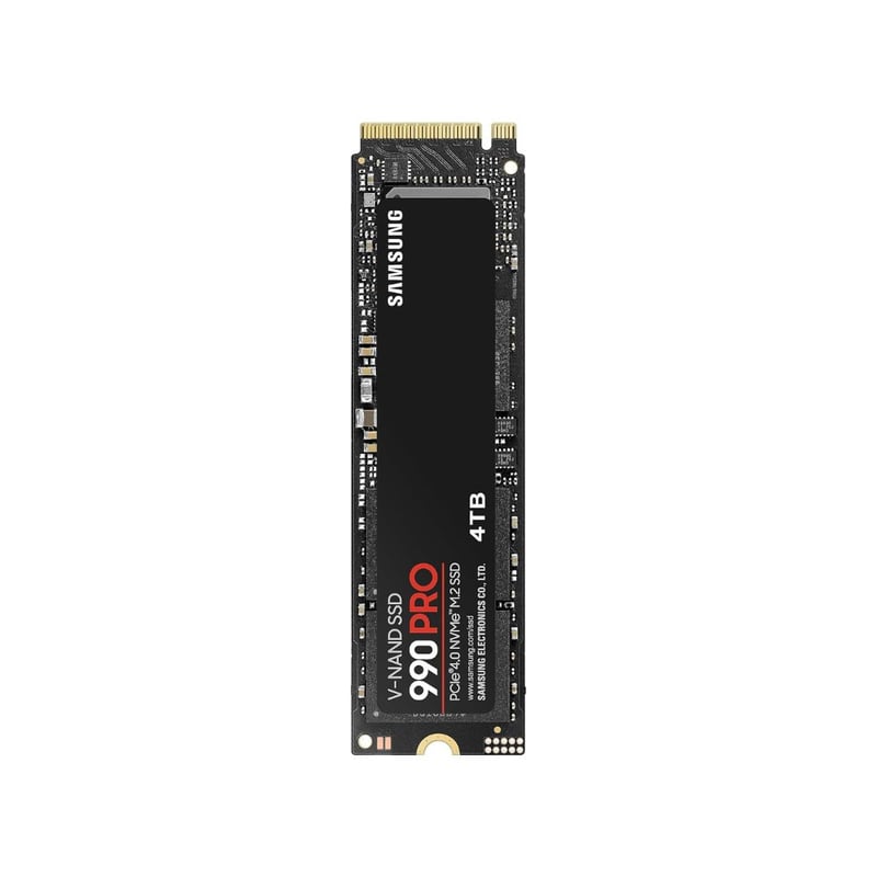 SAMSUNG 990 PRO SSD 4TB PCIe Gen 4 , NVMe , MZ-V9P4T0B/AM - 5