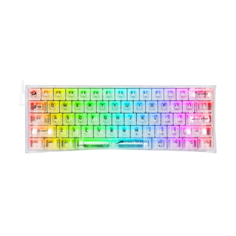 Redragon K617CT Fizz 60% Wired Mechanical Gaming Keyboard RGB - 5