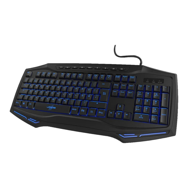uRage Reaper 111 Gaming Mouse + Exodus 300 Gaming Keyboard Bundle , 7000 DPI Optical Mouse | 500Hz Polling , 6 Programmable Buttons , RGB Lighting , Illuminated Wired Keyboard , USB – Black - 4