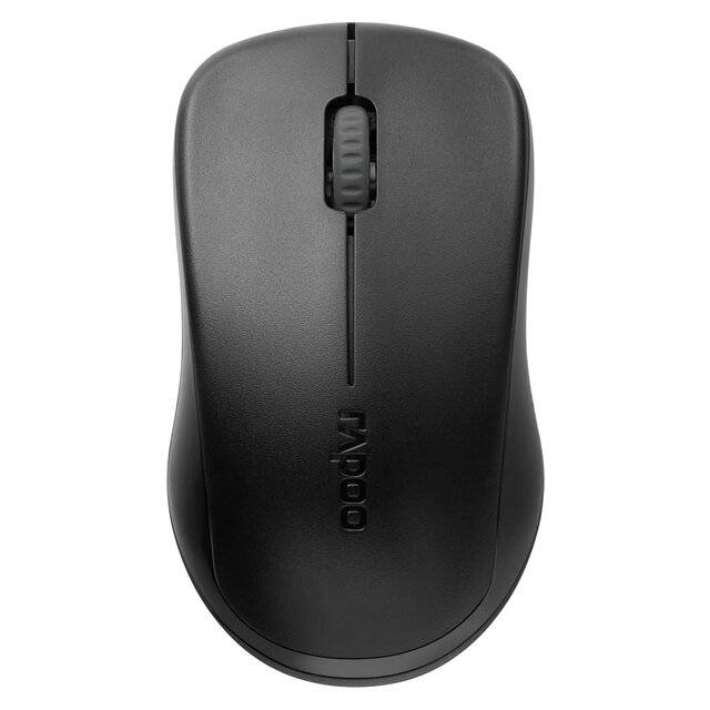 Rapoo 1680 Silent Wireless Mouse - Black - 5