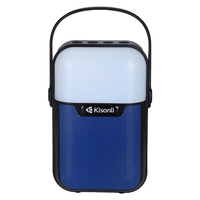 Kisonli Q7S 2.0 Channel 5W Bluetooth Speaker Blue - 4