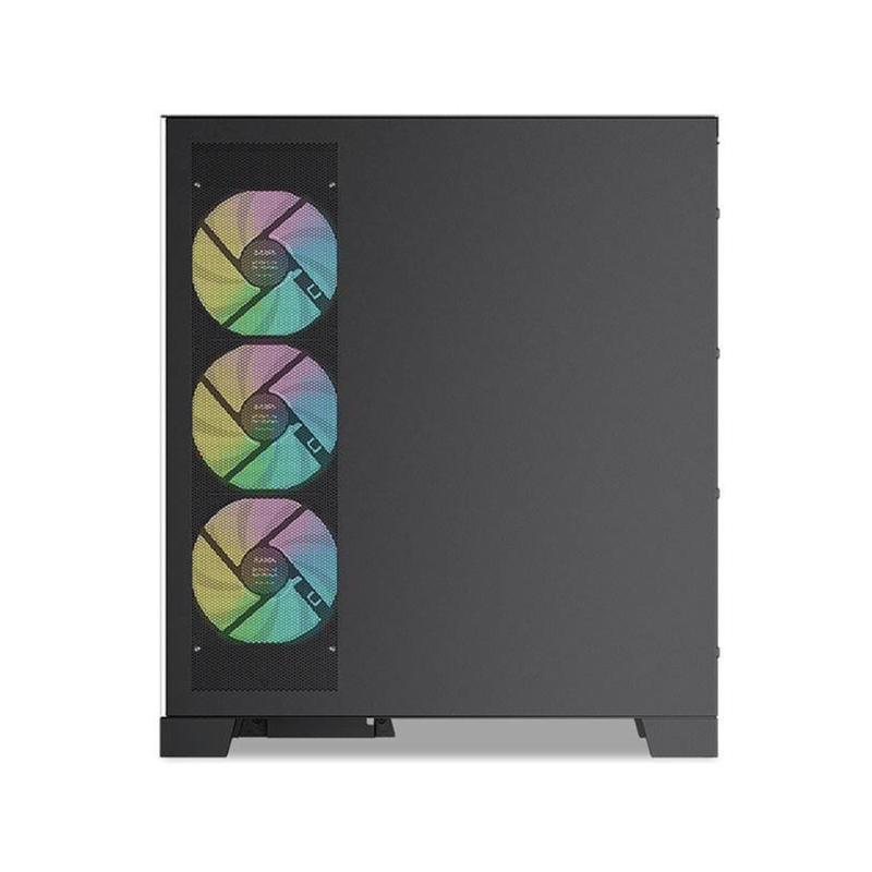 SAMA V50 Mid-Tower ATX Case Black Tempered Glass with 4 ARGB Fans - 4