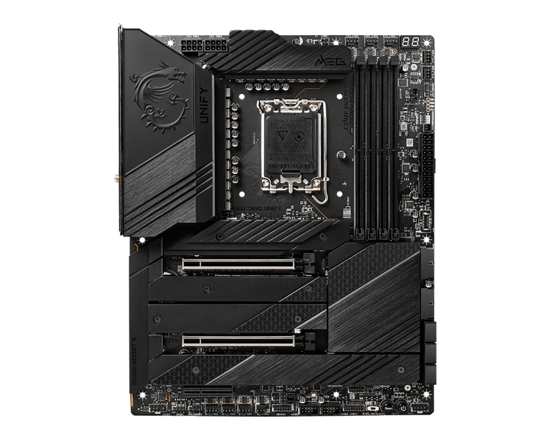 مذربورد إم إس آي MEG Z690 UNIFY لمعالجات LGA 1700 مقاس ATX مع DDR5 و PCIe 5.0 وشبكة 2.5G مزدوجة - 3