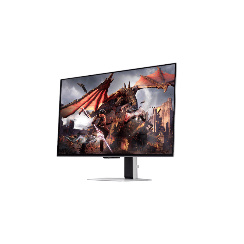 شاشة Samsung Odyssey G8 G80SD 32″ 3840x2160 240Hz OLED سيلفر - 4