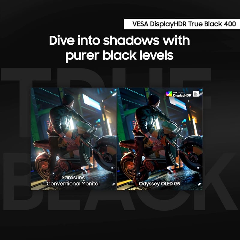 Samsung Odyssey OLED G9 49" DQHD 240Hz OLED Curved Gaming Monitor - 5