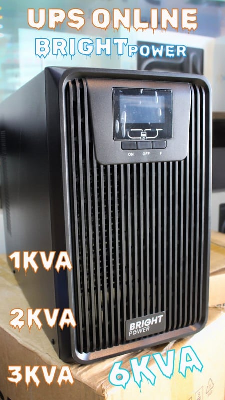 يو بي إس Bright Power Online 6KVA 12V 16 Battery Backup - 2