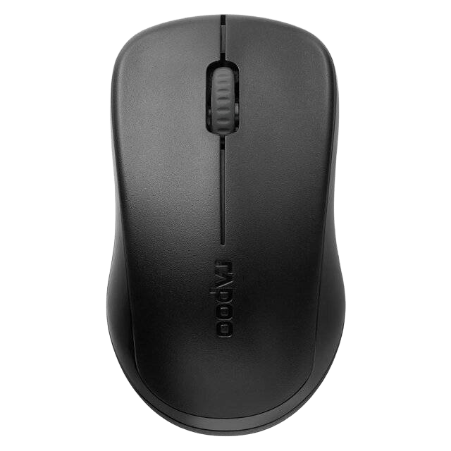 Rapoo 1680 Silent Wireless Mouse - Black - 4