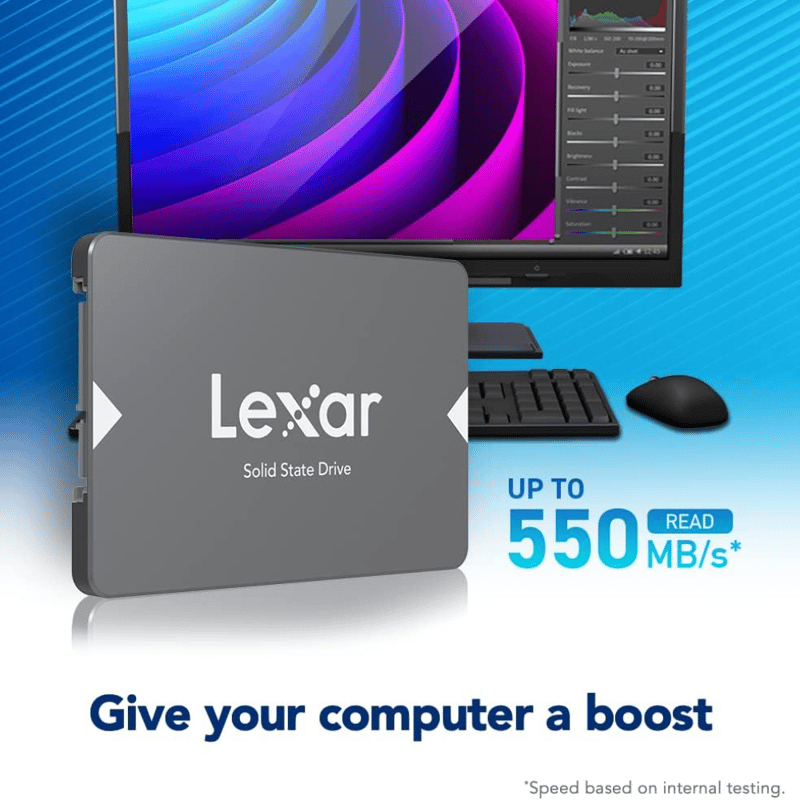 SSD Lexar NS100 2TB SATA III 2.5 انج - 3