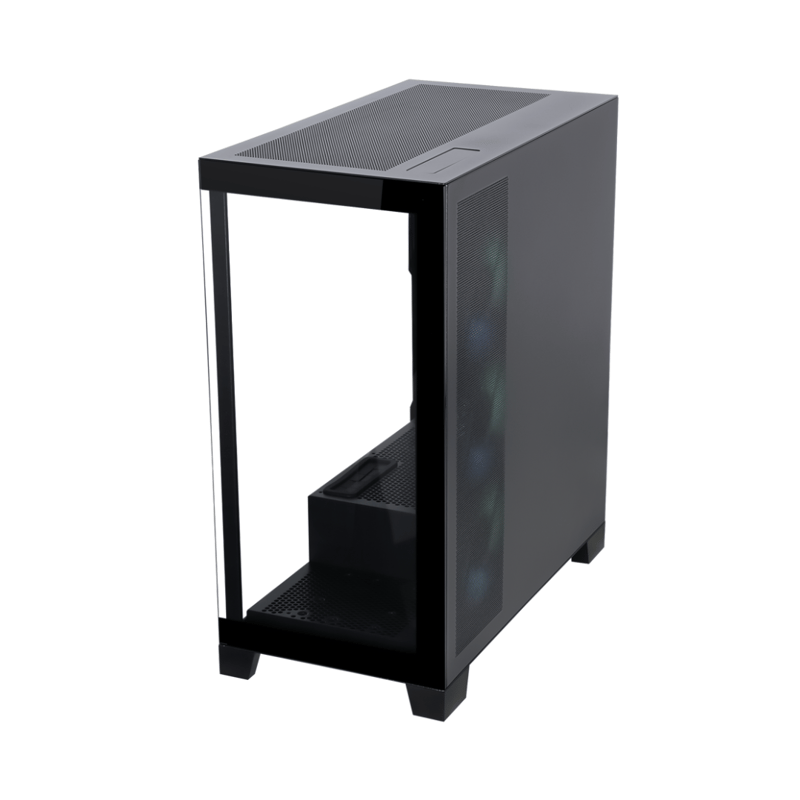 SAMA Neview 2351 Mid-Tower ATX Case Black Tempered Glass - 5