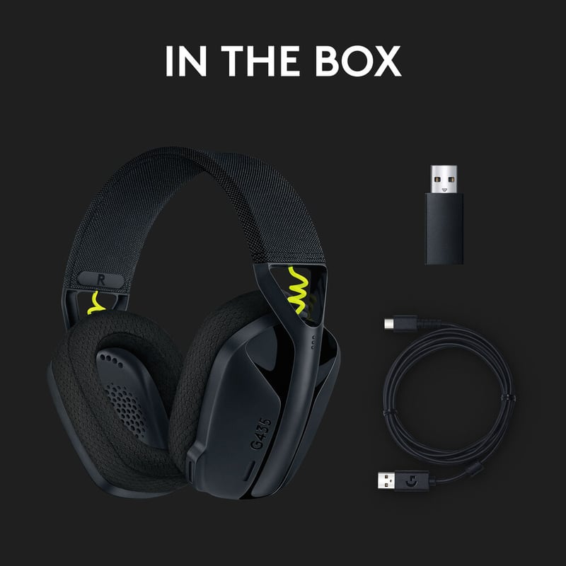 سماعات Logitech G435 Dual-Mode لاسلكي بلوتوث قيمنق مع ميكروفون أزرق - 7