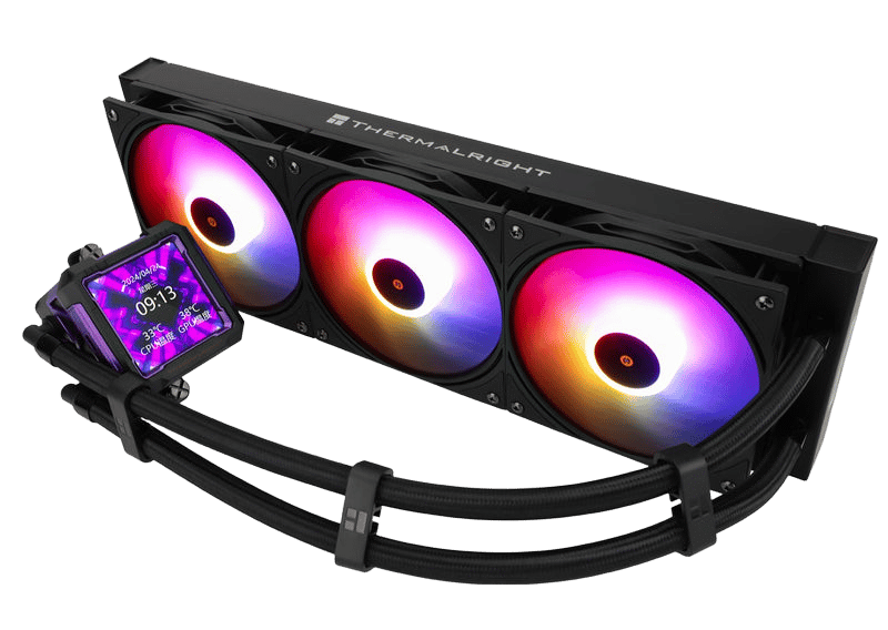 Thermalright Frozen Warframe PRO 360mm AIO Liquid Cooler Black - 9